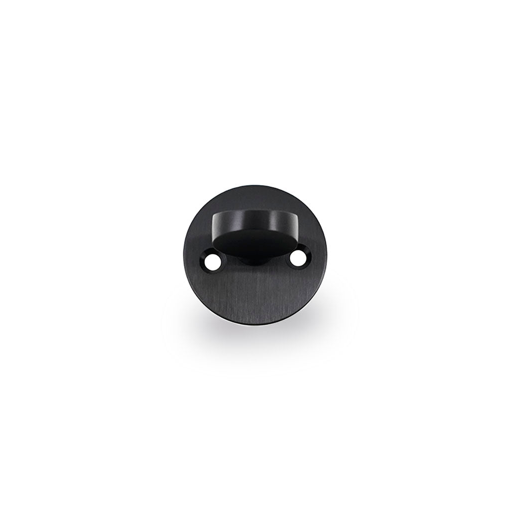 Arne Jacobsen vrider til hoveddør i rustfri stål med en charcoal overflade c/c 30 mm. ASSA