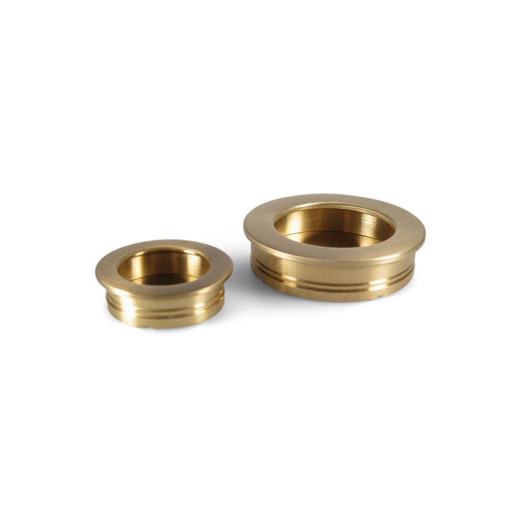 Skålgreb: Sorø • Indboringsgreb i massiv børstet messing