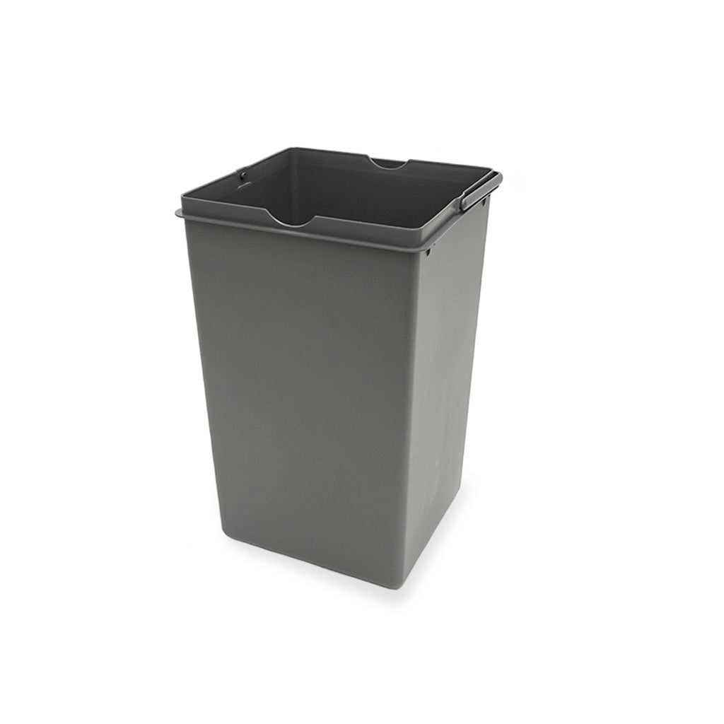 Affaldssystem: Copenhagen 14L Dark Grey • Affaldsspand på 14 liter i mørkgrå plast med hank.