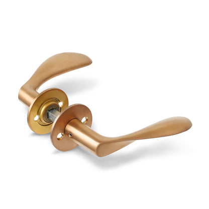 Arne Jacobsen dørhåndtag - AJ111 dørgreb i kobber 111 mm, stor model