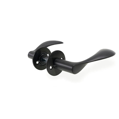 Arne Jacobsen dørhåndtag - AJ111 dørgreb med charcoal overflade 111 mm stor model